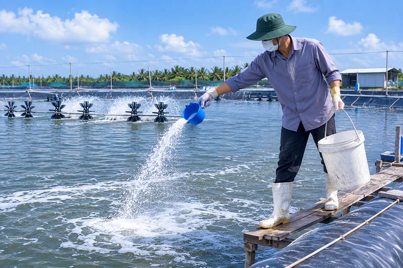 Chlorine dùng trong thủy sản