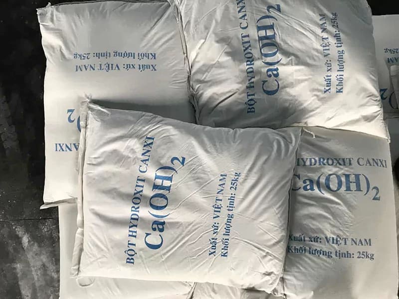 Xử lý nước bằng vôi Ca(OH)2