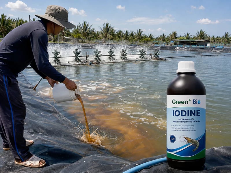 Iodine trong nuôi trồng thủy sản