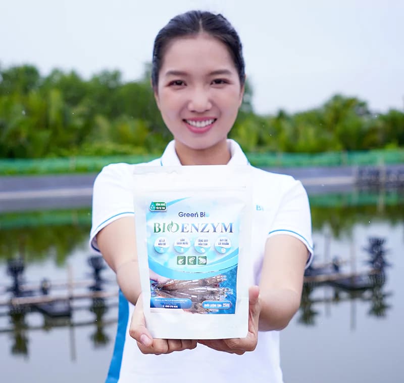 Bio Enzym giúp xử lý nước cho ao nuôi