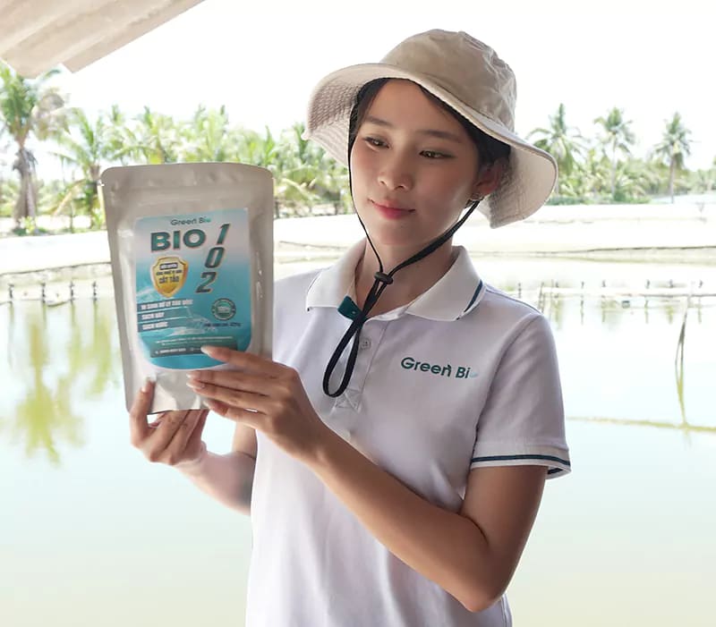 Bio 102 hỗ trợ cắt tạo hại trong ao