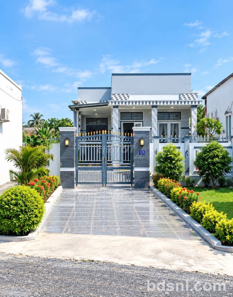Bán nhà mới đẹp mặt tiền DT871B, 350m², gần ql50, giá gấp chỉ 2,9 tỷ