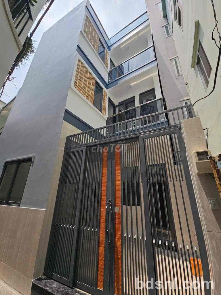 Nhà xây mới 4 tầng Âu Dương Lân