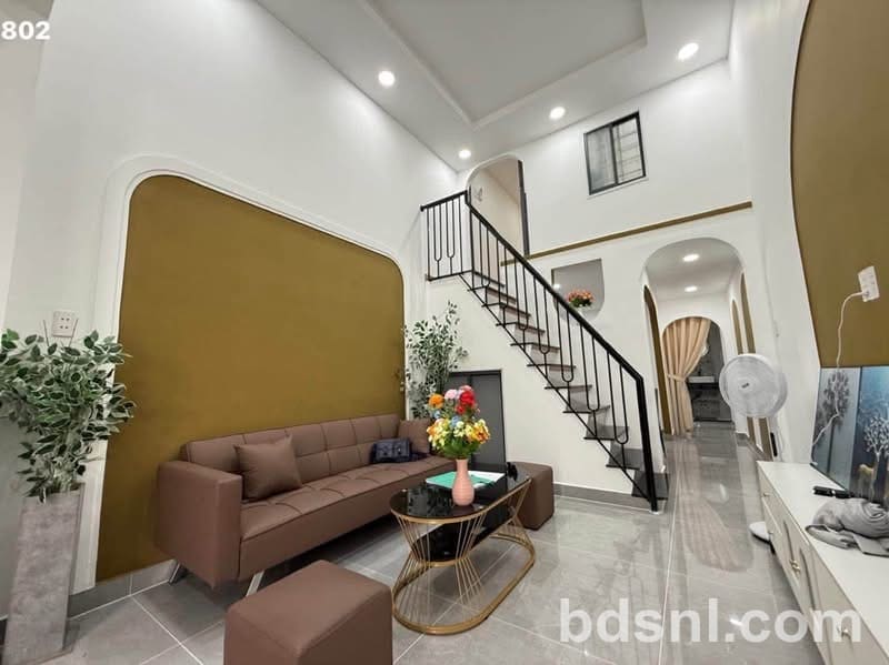 NHÀ ĐẸP NGUYỄN VĂN KHỐI - 3PN CÓ PN TẦNG TRỆT - CHỈ 4.98 T.Ỷ - GẦN CV LÀNG HOA