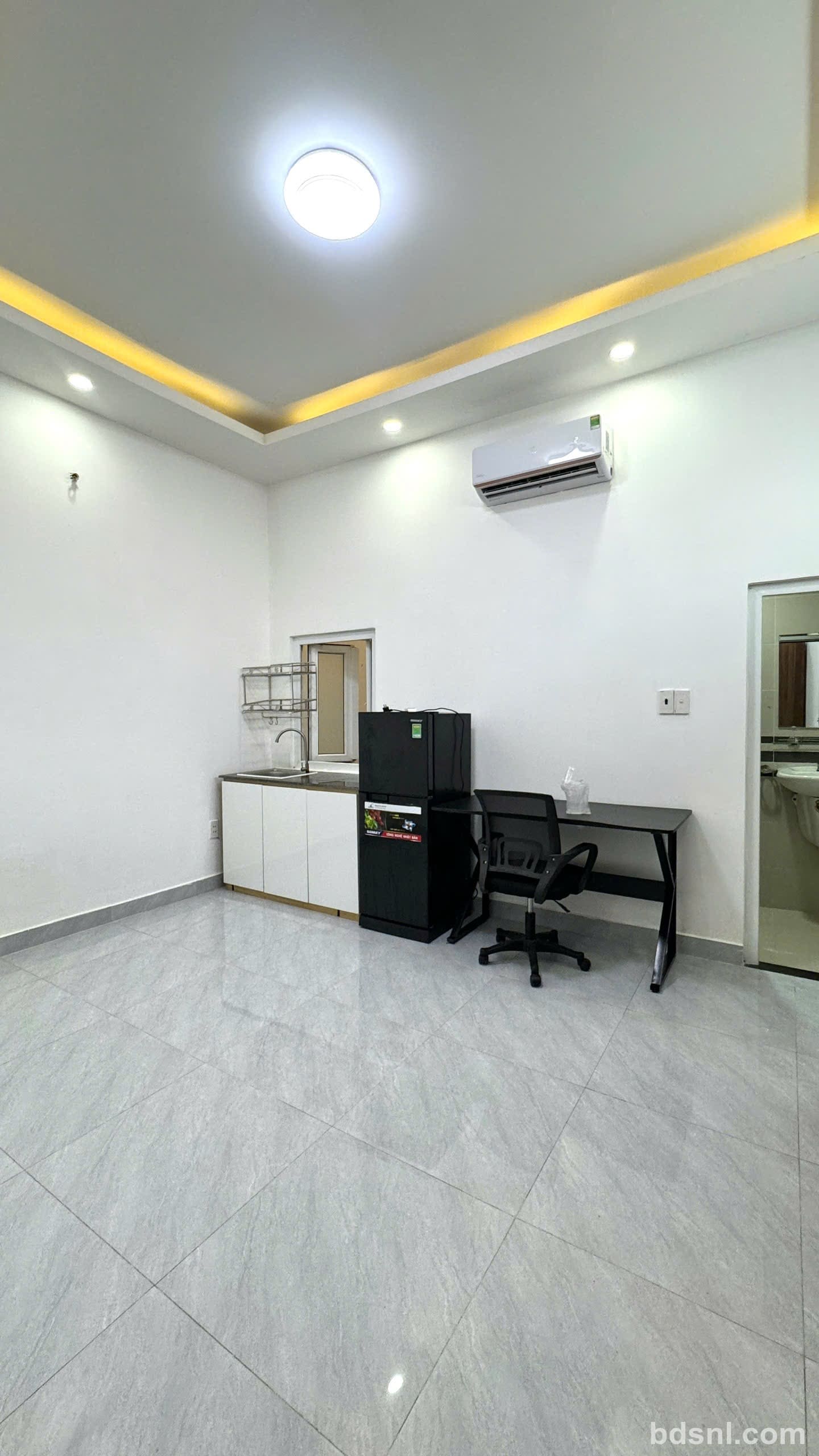 Căn hộ chung cư, 1pn, 1wc, full nội thất