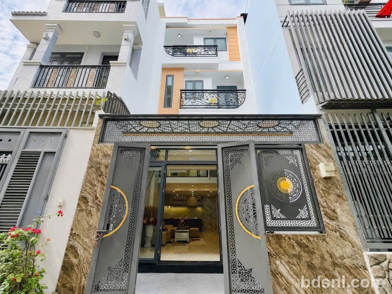 NHÀ ĐẸP GÒ VẤP- HẺM THÔNG- DỌN VÀO Ở NGAY
