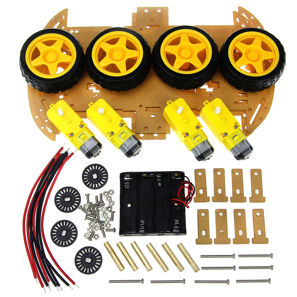 4 Wheel Robot Car Chassis Kit view 2