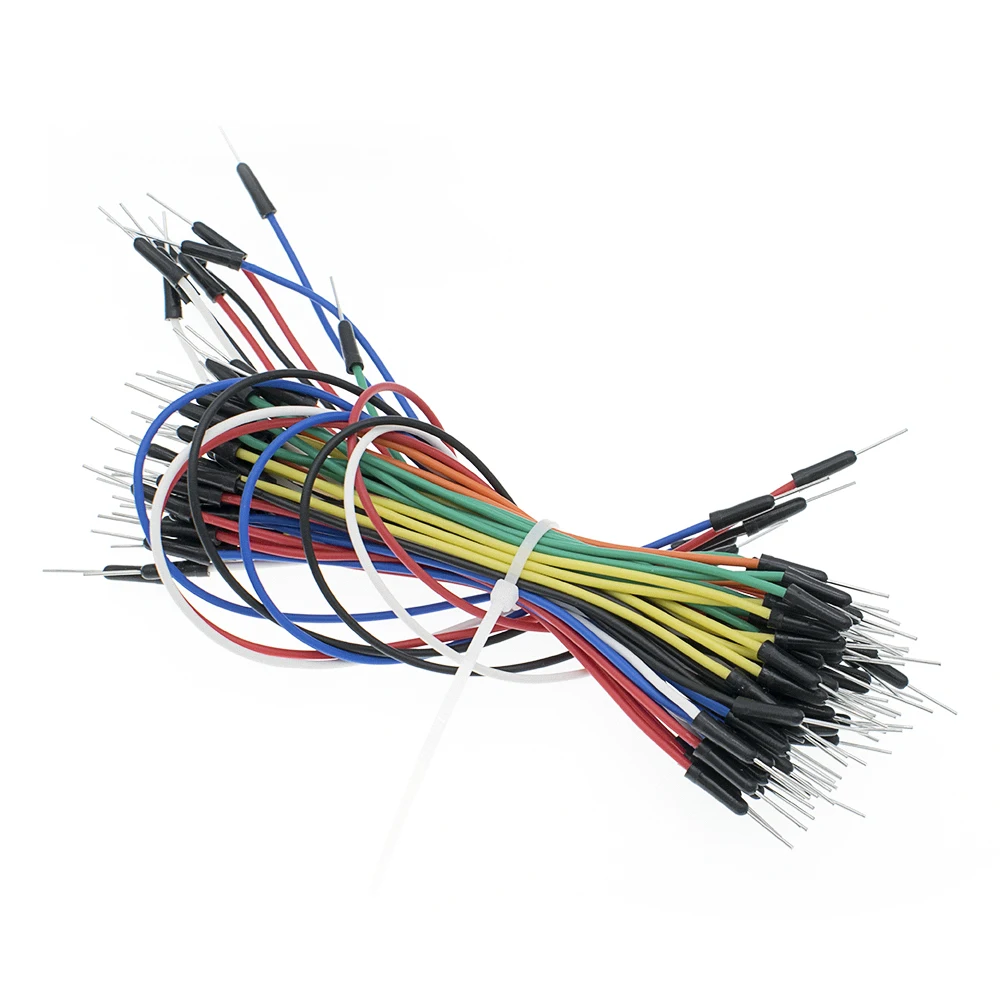 Jumper Wire (Round) for Breadboard (Male to Male) - Pack of 65 view 2