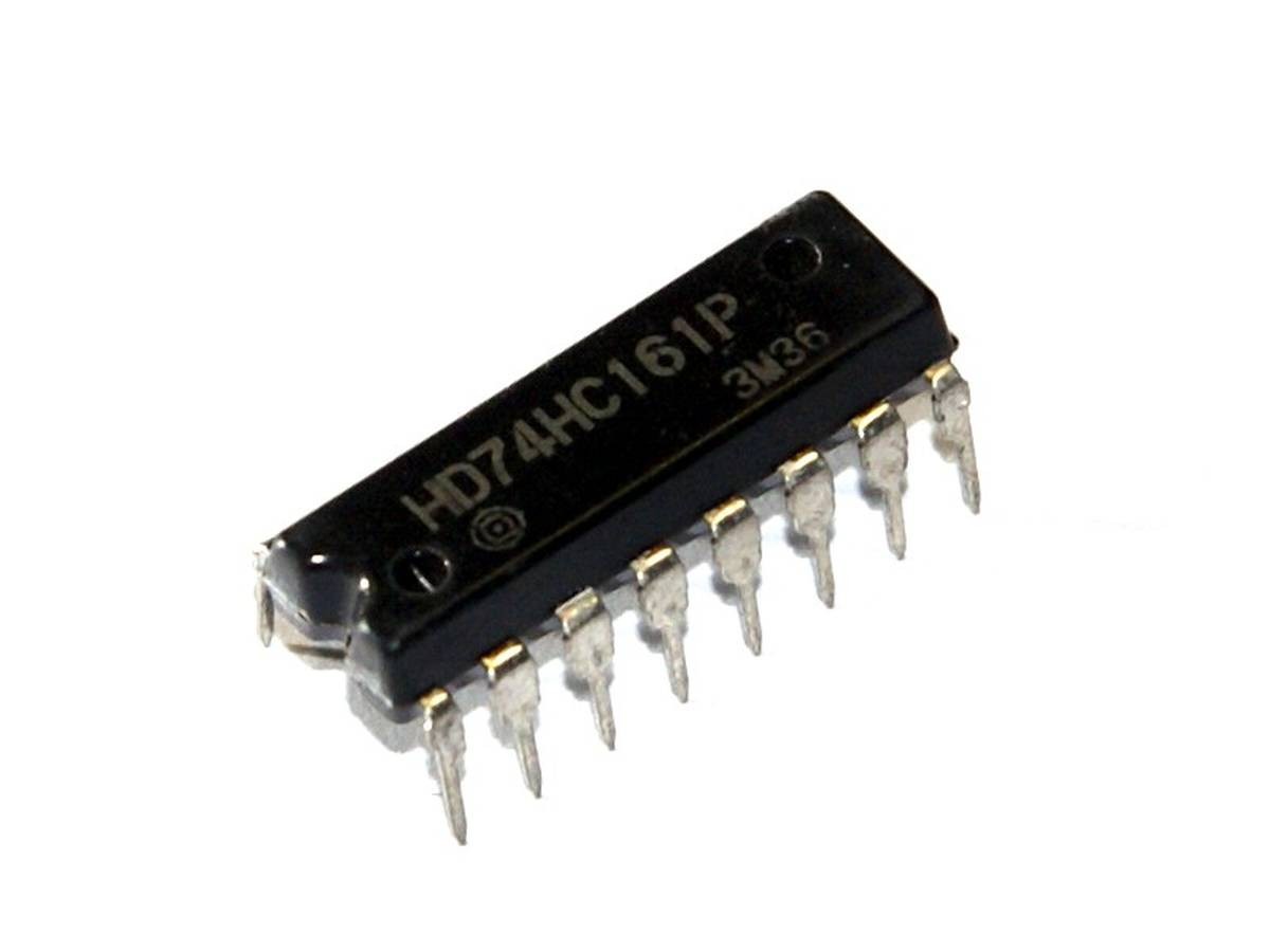 IC - 74161 4-Bit Binary Synchronous Counter (74HC161)