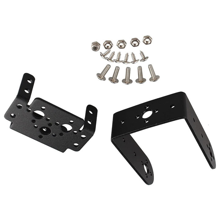 2 DOF Short Pan and Tilt Servo Bracket Mount Kit view 3