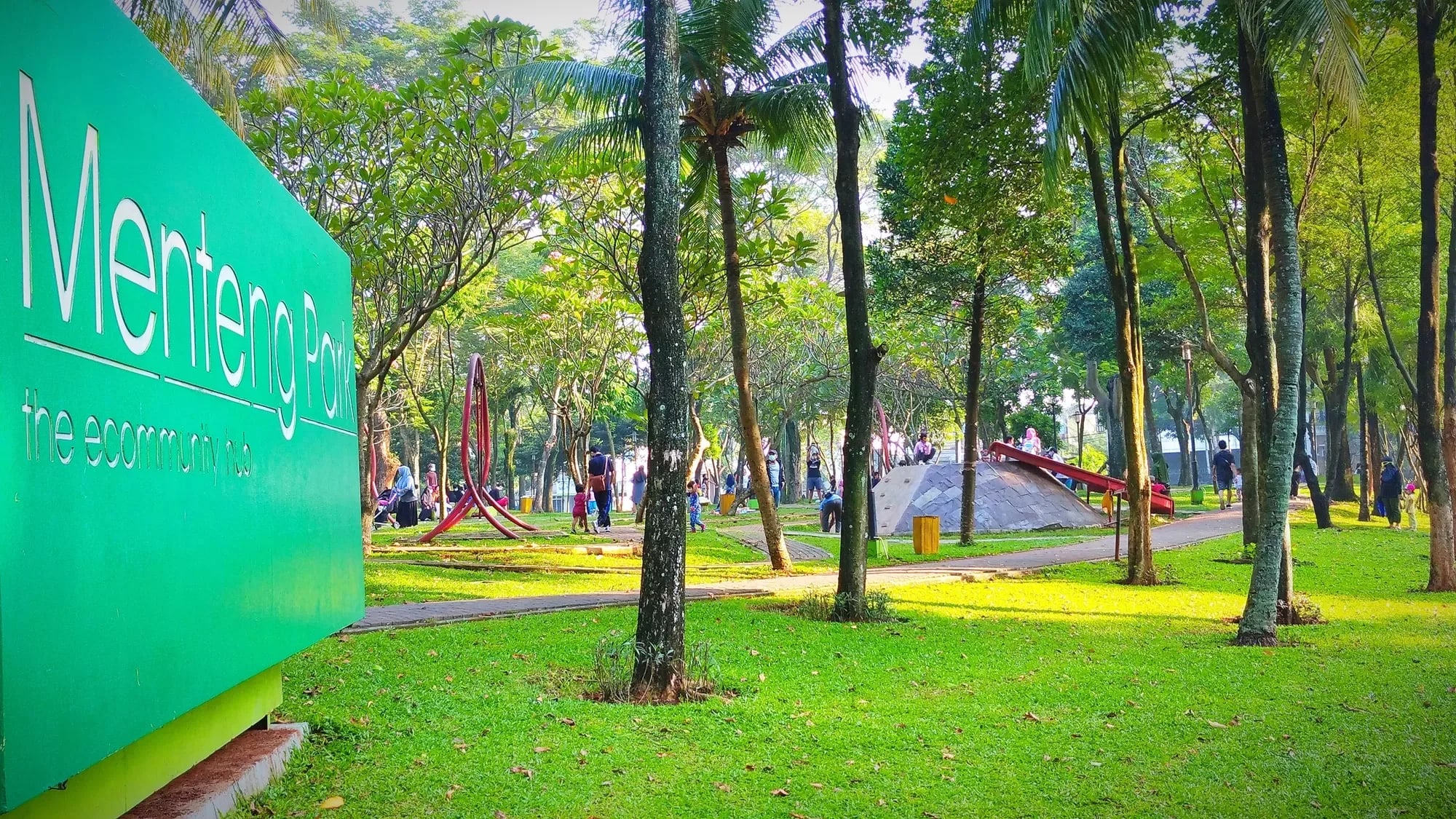 Fasilitas bintaro jaya - Taman Menteng Bintaro
