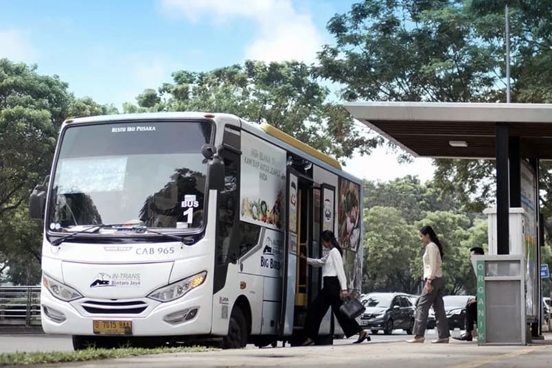 Fasilitas bintaro jaya - Halte TransJakarta Bintaro