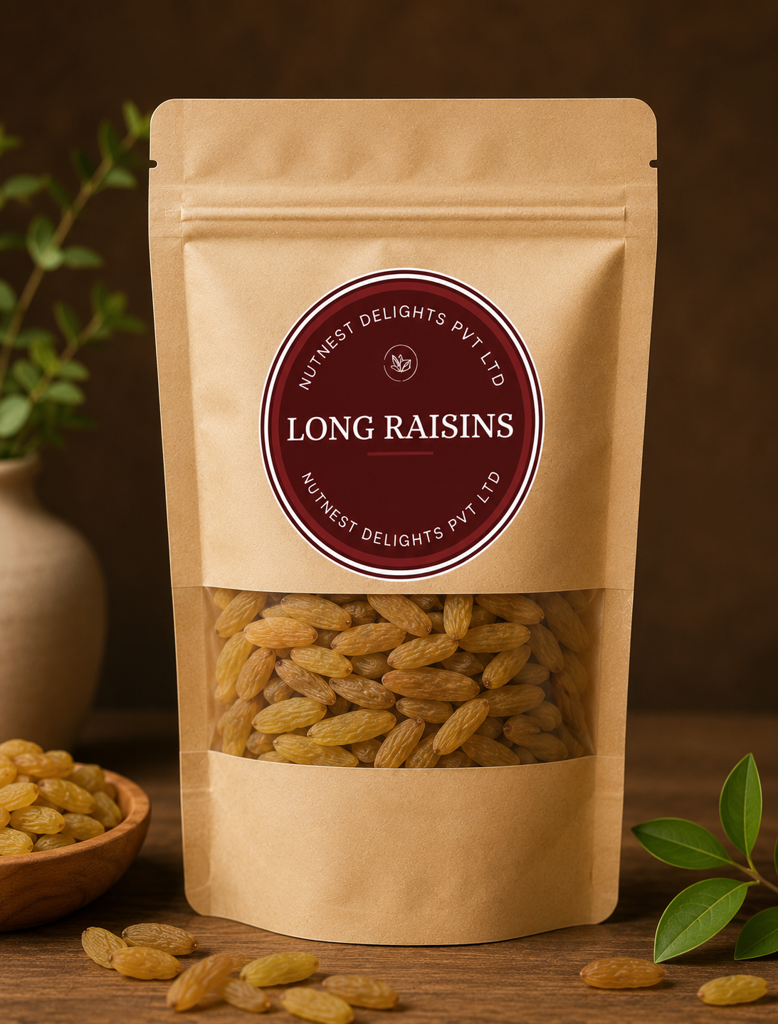 Premium long raisins