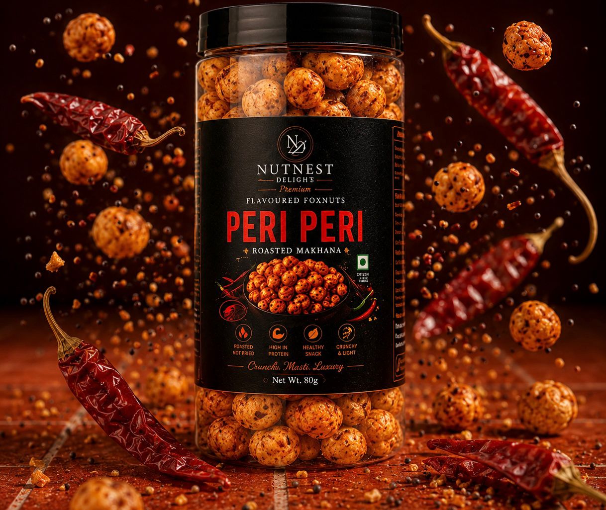 Peri peri makhana