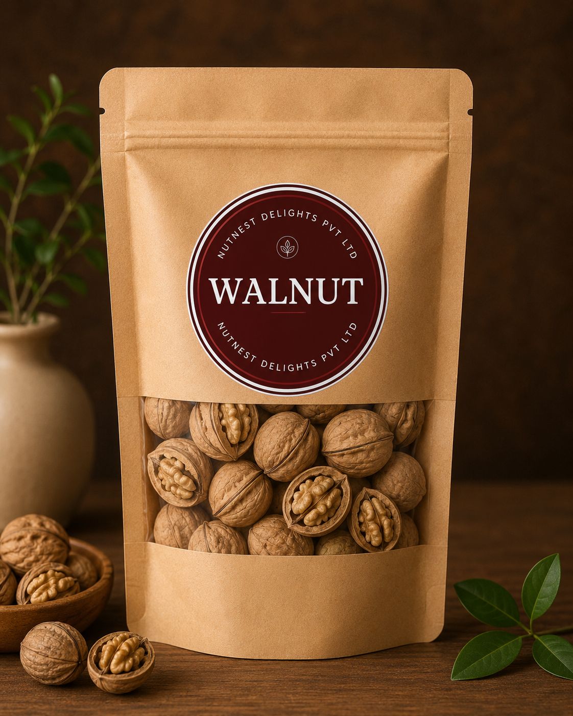Premium shell walnuts