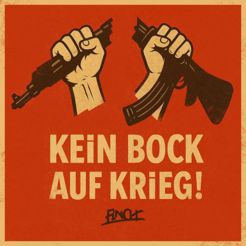 KEiN BOCK AUF KRiEG cover
