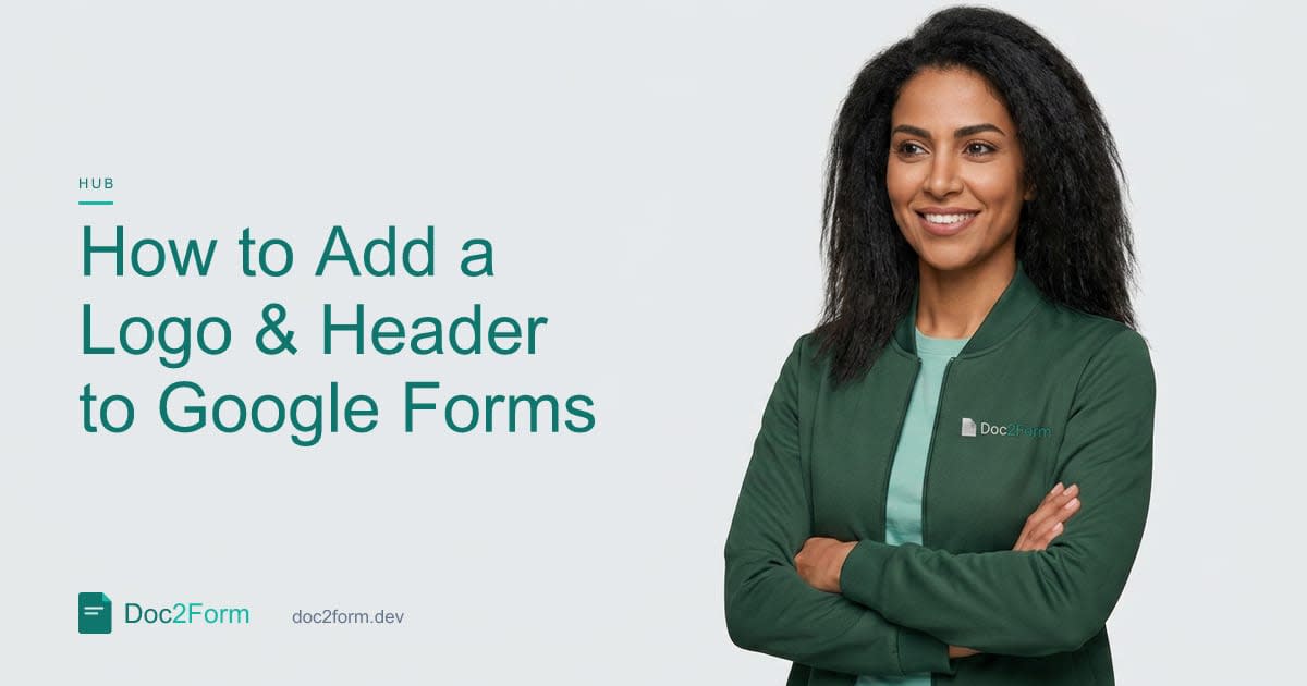 How to Add a Logo and Header Image to a Google Form