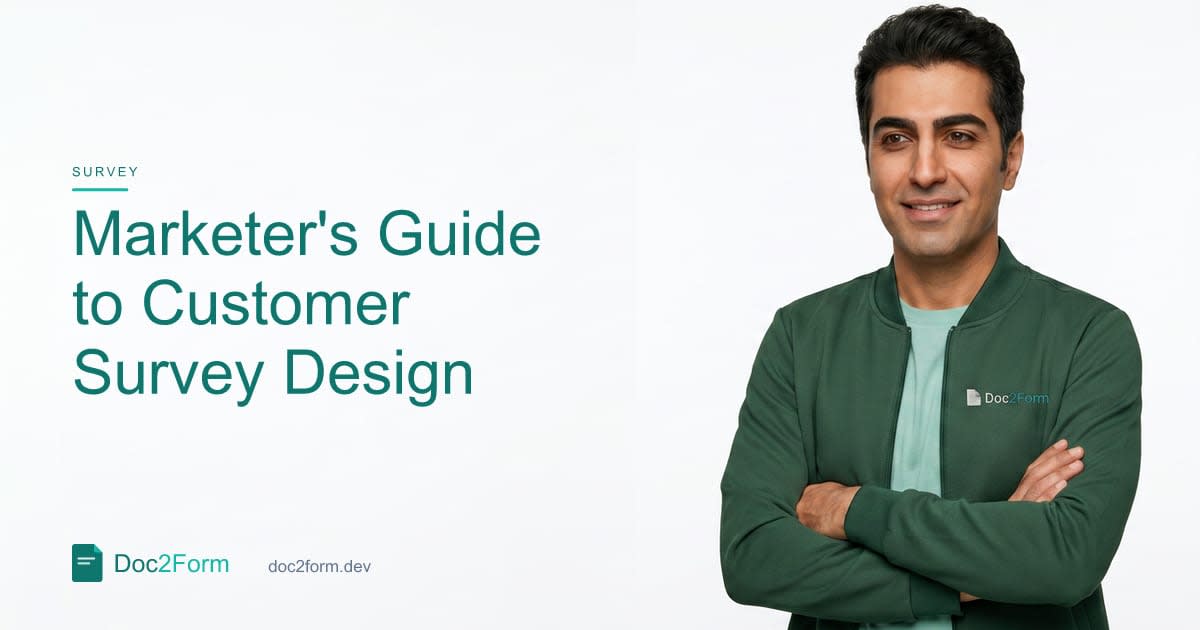 The Marketer's Guide to Customer Surveys That Drive Action