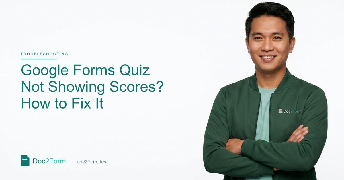 Google Forms Quiz Not Showing Scores: Settings to Check
