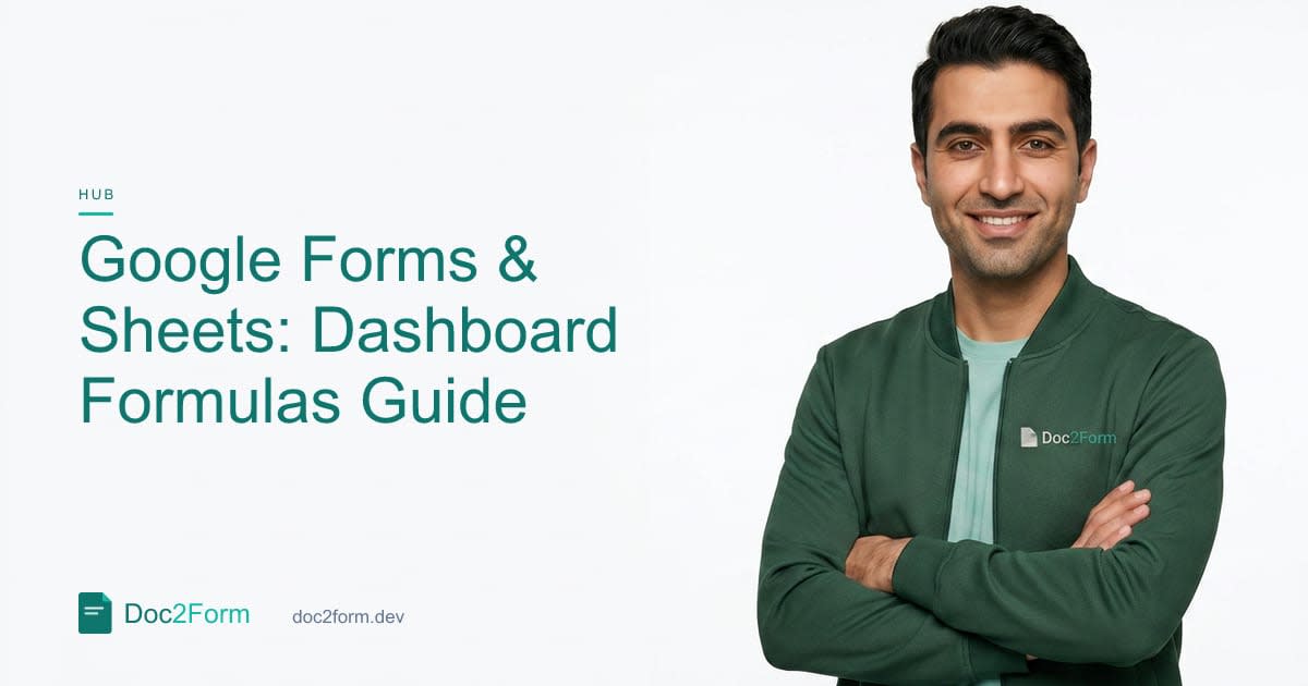 Google Forms + Sheets: Useful Formulas for Response Dashboards