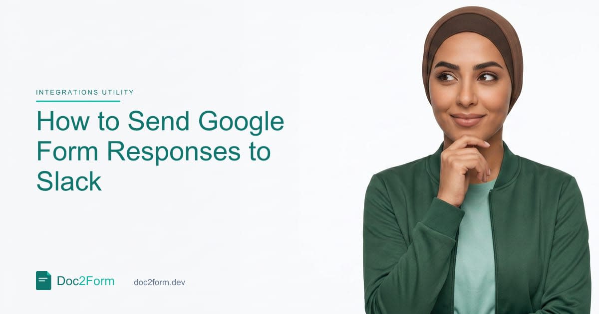 How to Send Google Form Responses to Slack