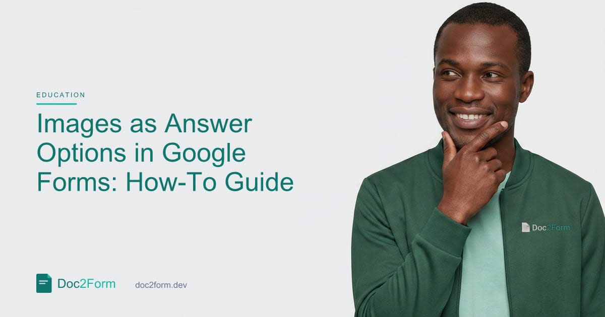 How to Use Images as Answer Options in Google Forms