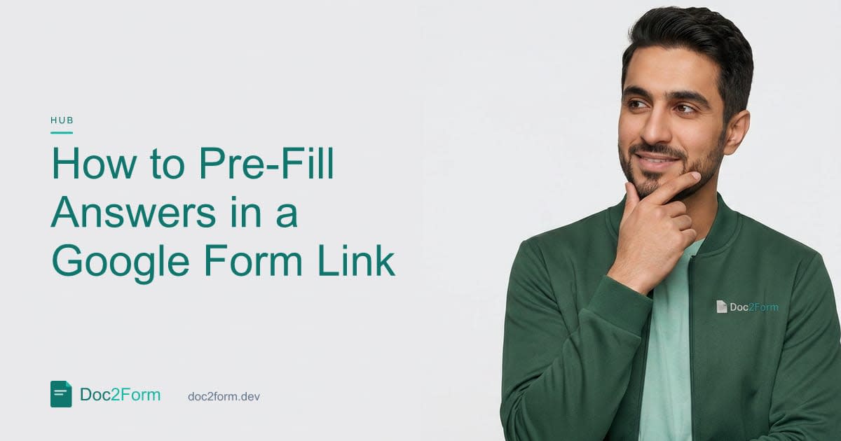 How to Pre-Fill Answers in a Google Form Link