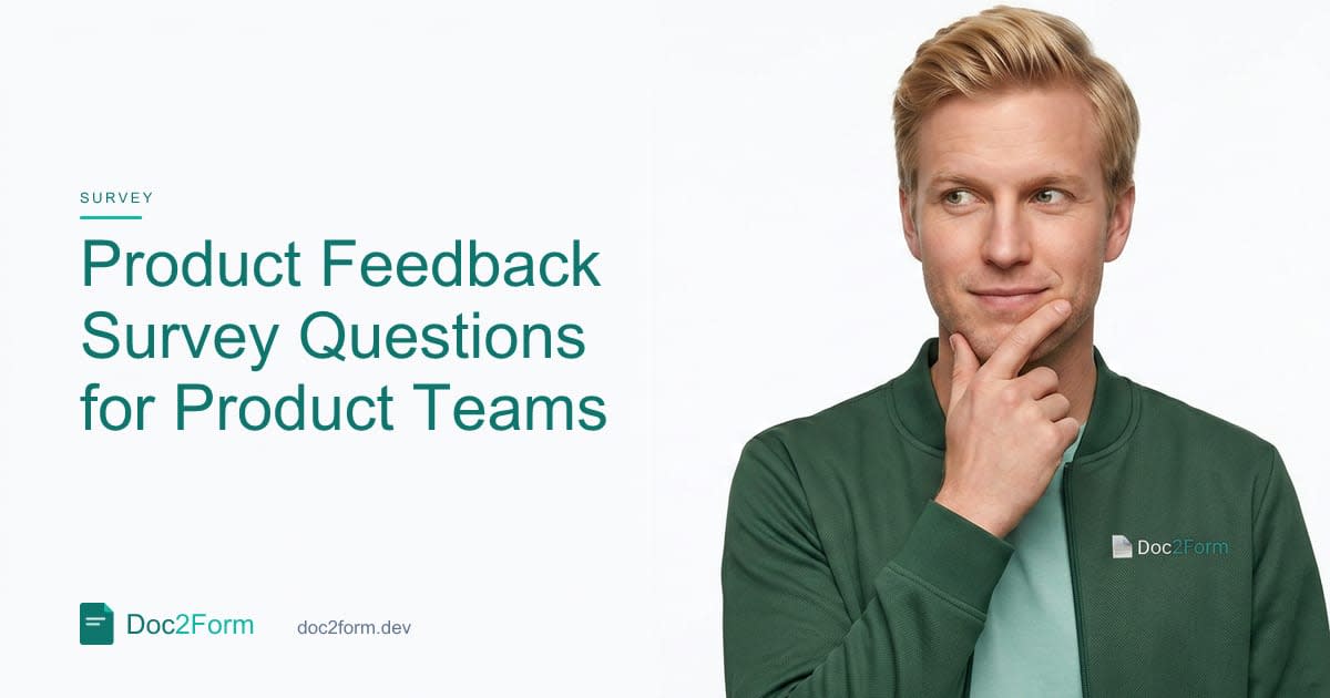 Product Feedback Survey Questions That Product Teams Use