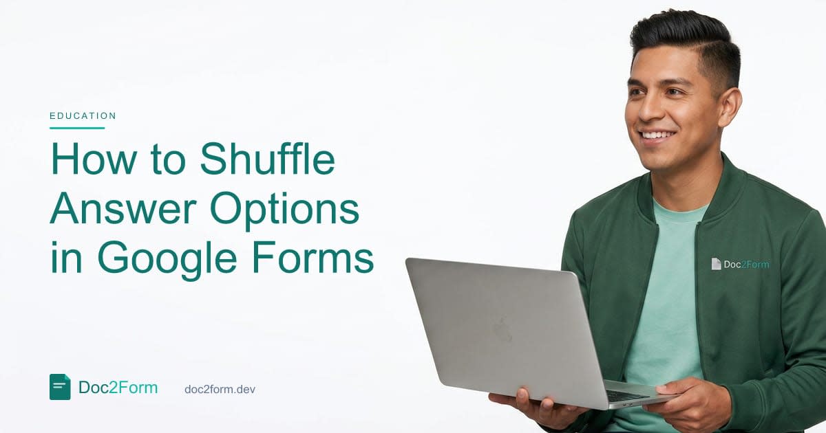 How to Shuffle Answer Options in a Google Form