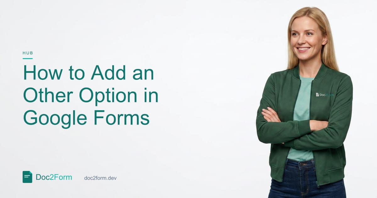 How to Add an Other Option with a Text Box in Google Forms