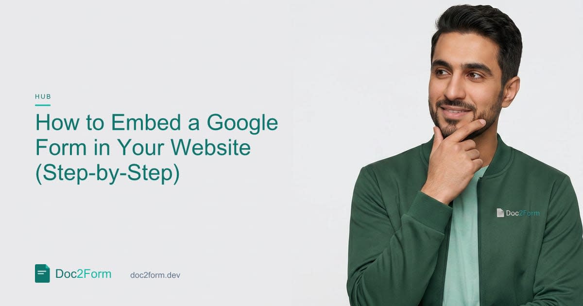 How to Embed a Google Form in Your Website