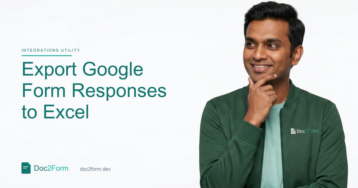 How to Export Google Form Responses to Excel