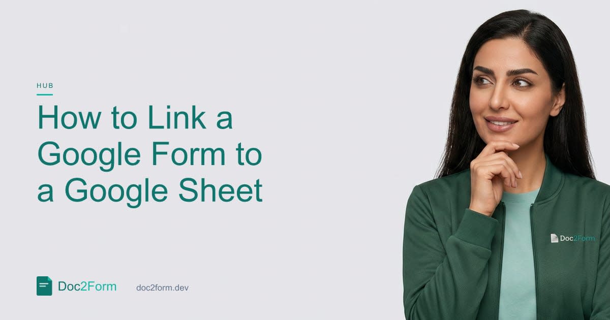 How to Link a Google Form to a Google Sheet
