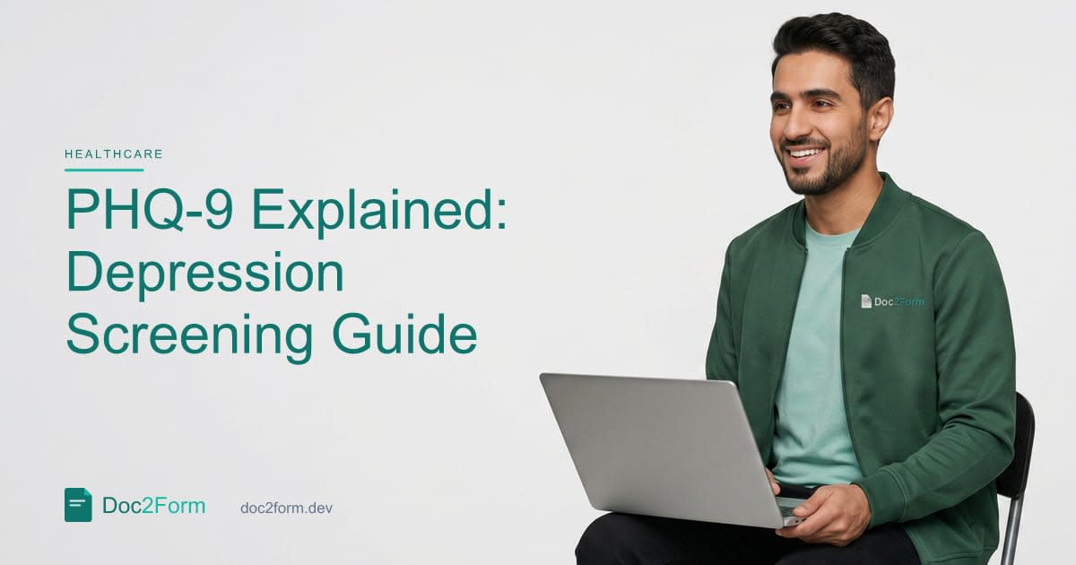 PHQ-9 Explained: Using the Depression Screening Questionnaire