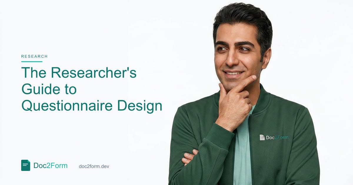 The Researcher's Guide to Designing Better Questionnaires