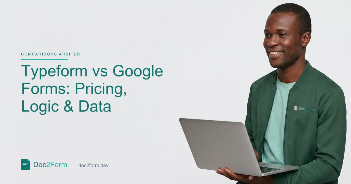 Typeform vs Google Forms: Pricing, Logic, and Data Ownership