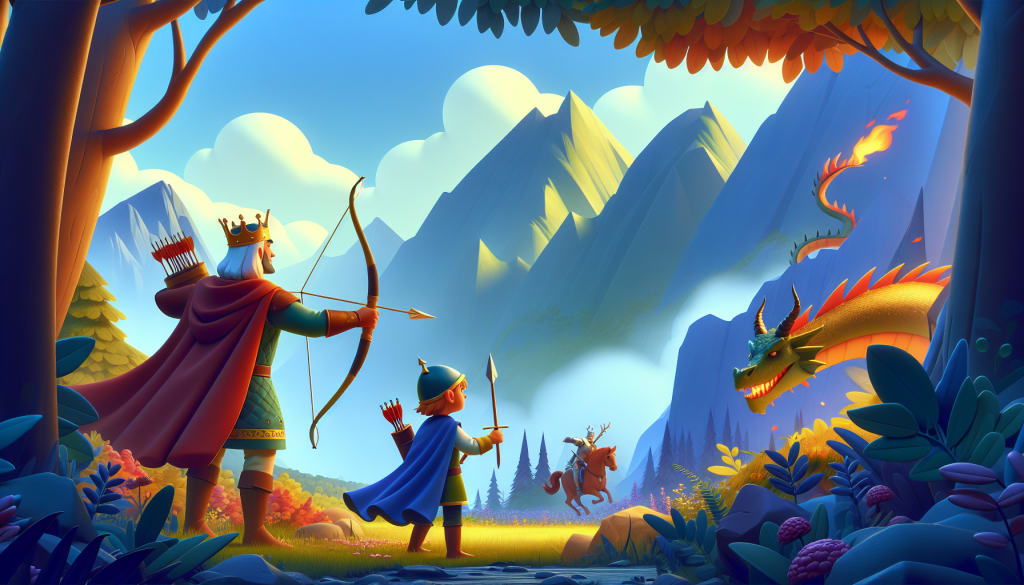 Cazador y Rey en la Cueva del Dragón