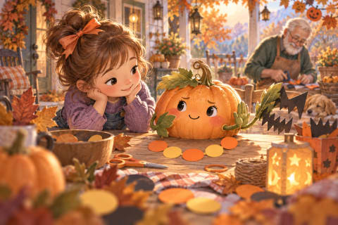 Lola y la calabaza de la sonrisa redonda