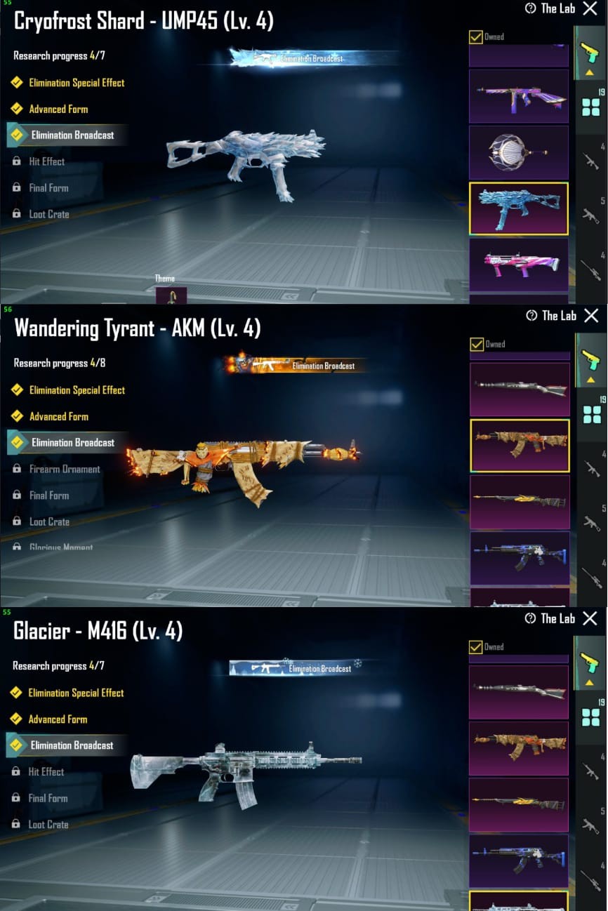 🔥 M4 GLACIER LVL 4 ❄️ + UMP GLACIER LVL 4 🧊 + AKM TYRANT LVL 4 👑 | CONQUEROR ACCOUNT 🏆 | S2 JOKER MASK 🎭 | 17x GUN LABS 💥 | 4x KILL MSG 💀 | HOVERBOARD 🛹