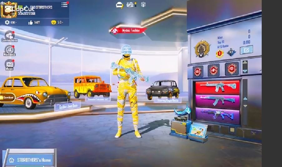Galadria X-Suit 5⭐ | Yellow Mummy Set | M416 Sealed Neither Lvl 6 | MG3 Sky Huntress Lvl 6 | Fool Lvl 3 | Mythic Fashion 58/300 | 26 Gunlabs | Loaded Inventory