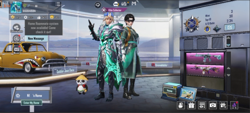 Season 7 Acc M416 Glacier Lvl 4 👘Xsuit Lady Pharaoh + Silvanus ❤️Mythic Fashine 🔫18x Gun Lab ❤️Account Lvl 68 ✅All Logins Clear