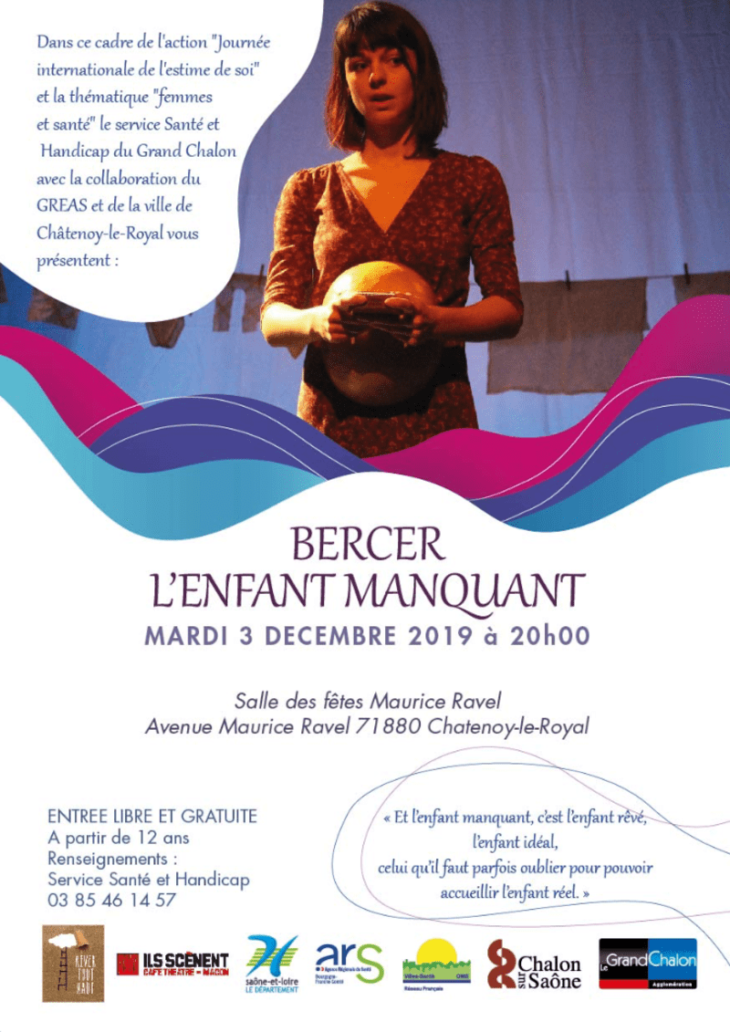 Flyer Chatenoy-le-Royal pour 3 decembre à 20h, 2019