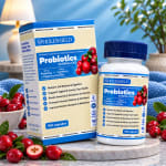 WHOLESHIELD PROBIOTICS+ - 50 Billion CFU of 10 strains Probiotics + 6 Prebiotics 225mg + Digestive Enzymes 375mg + Cranberry 600mg