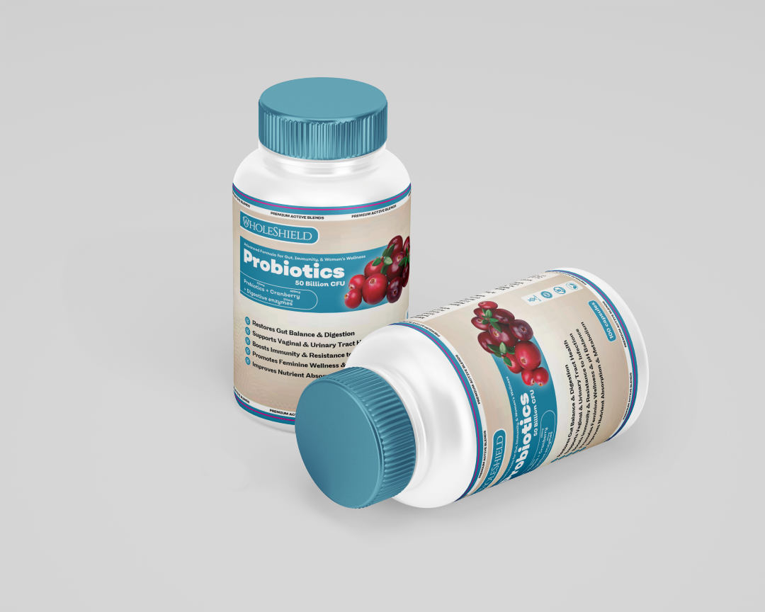 PROBIOTICS 50 Billion CFU • 10 strains + Prebiotics + Cranberry + Digestive Enzymes image 2