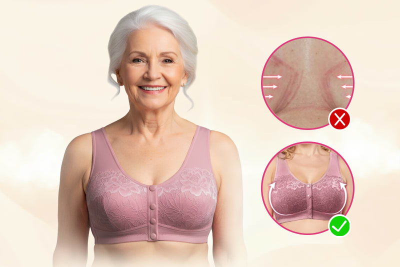 BessMate Front-Closure Comfort Bra