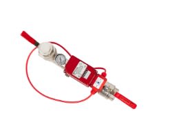 Dual port valves complete with potter flow switch