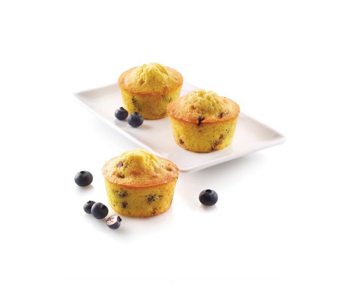 Stampo silicone muffin 17,5x29,5 cm