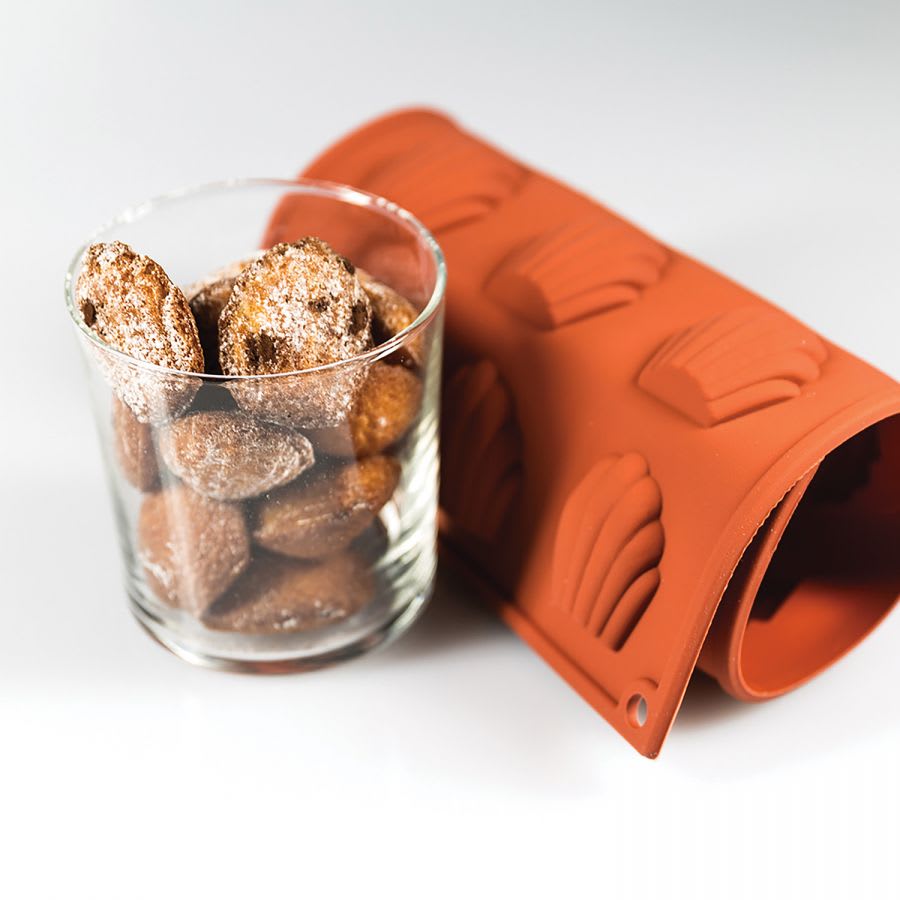 2 Stampi Madeleine In Silicone - 20 Fori Antiaderenti Per Dolci E Cioccolato Fai-Da-Te