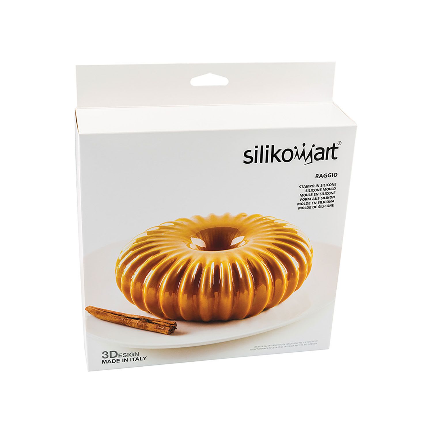 Moule Gâteau 3D Silicone Raggio par Silikomart