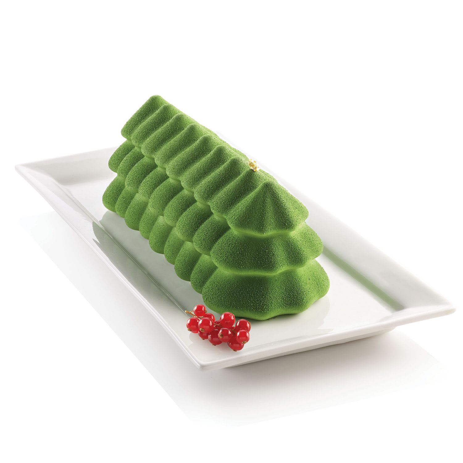 BUCHE SAPIN - STAMPO IN SILICONE 250X89 H 87 MM